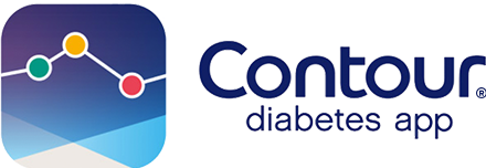 Logo aplikacji CONTOUR<sup>®</sup>DIABETES