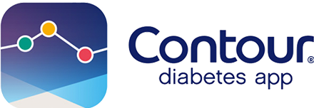 Logo aplikacji CONTOUR<sup>®</sup>DIABETES